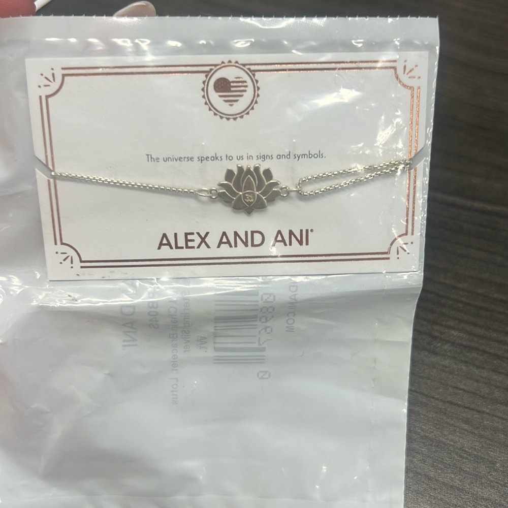 Alex and Ani Lotus Bracelet
